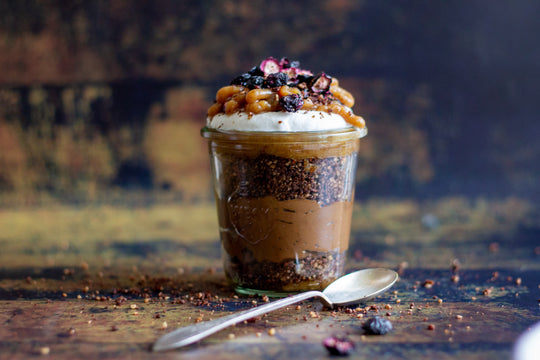 Chocolate Lovers Mousse with Salted Caramel